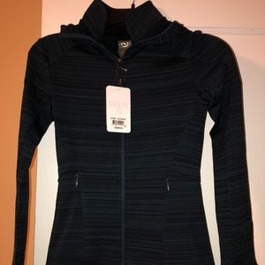Shape zip-up running light fleece lined jacket